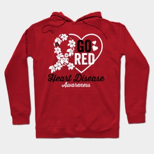 Go Red Heart Disease Awareness Hoodie